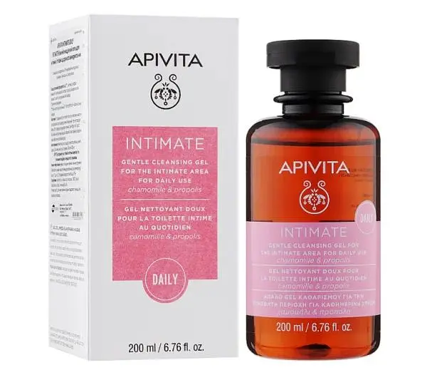 Гель для інтимної гігієни Apivita Intimate для щоденного використання 200 мл - фото 2