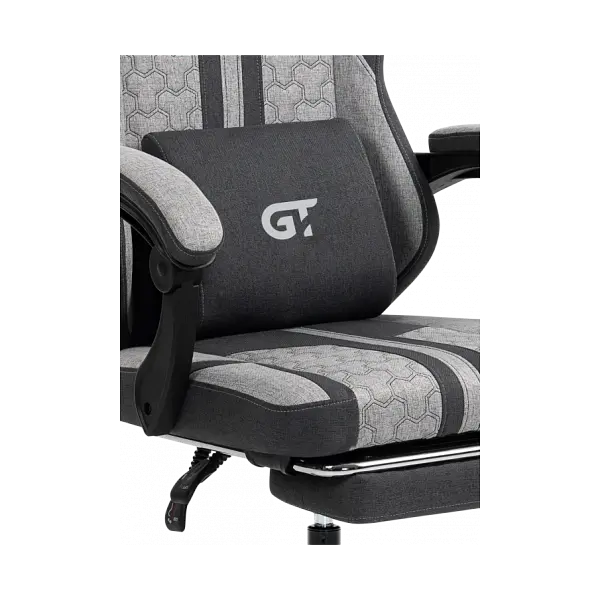 Геймерське крісло GT Racer X-2337 Fabric Gray - фото 3