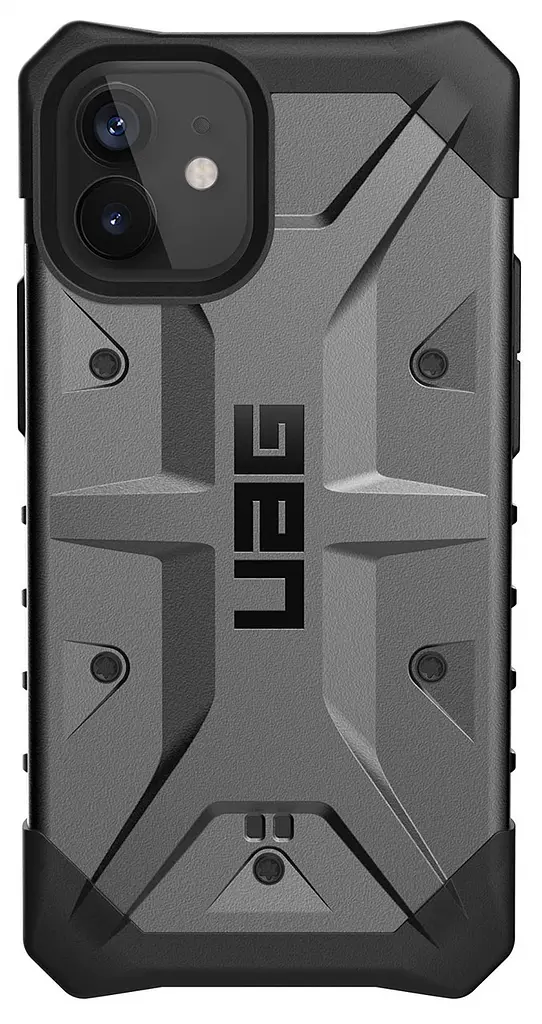 Чохол оригінальний протиударний UAG Pathfinder (Original) 112347113333 для iPhone 12 Mini (5.4") Silver - фото 2