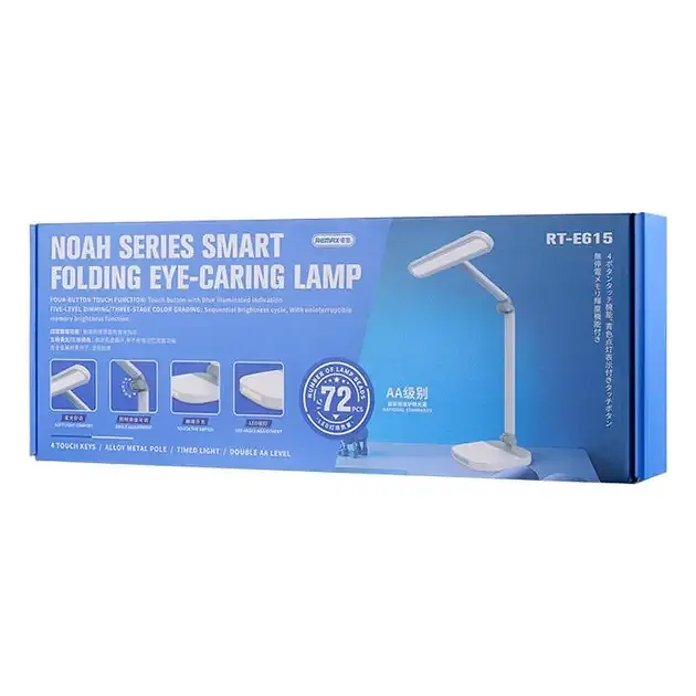 Лампа - настольная светильник Remax RT-E615 LED белая - фото 5