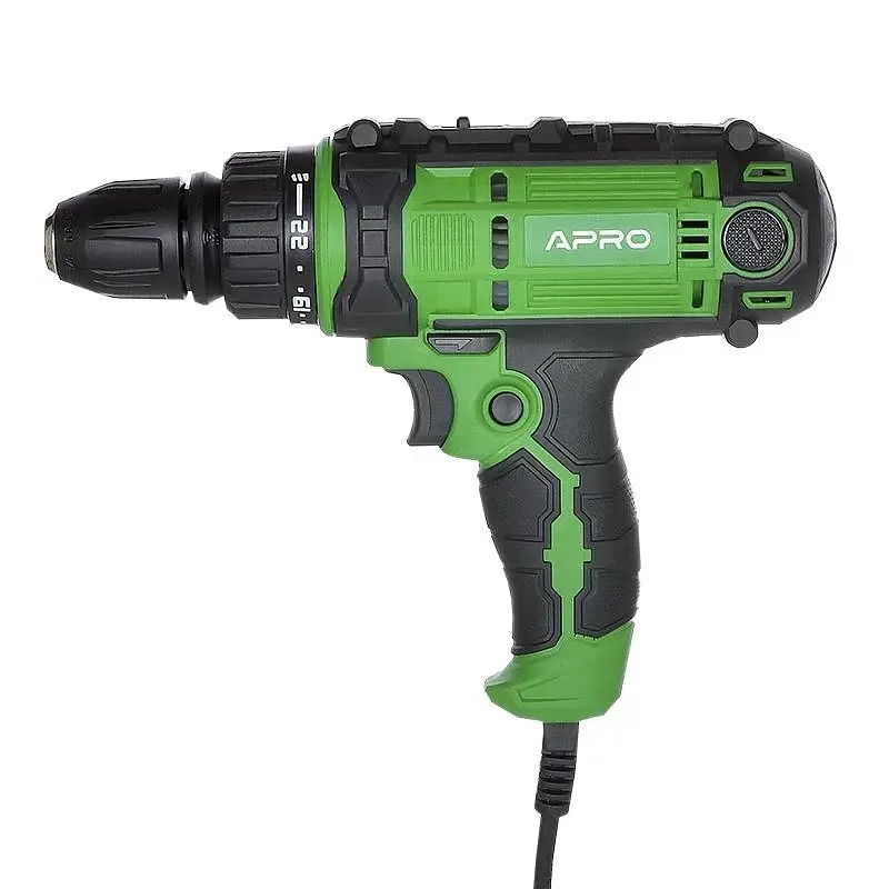 Дрель-шуруповерт сетевой Apro D750C 0-400/0-1600 об/мин 30412 - фото 2