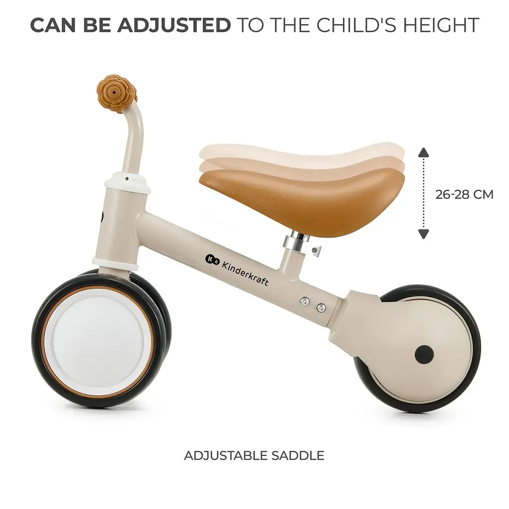 Каталка-Біговел Kinderkraft Cutie Light Beige (KRCUTI00BEG0000) - фото 6