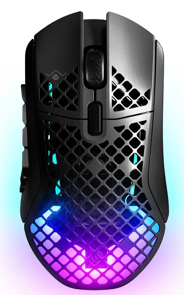 Миша SteelSeries Aerox 9 Wireless / Bluetooth / USB - 3 режимна чорна 18 кнопок RGB 18000dpi