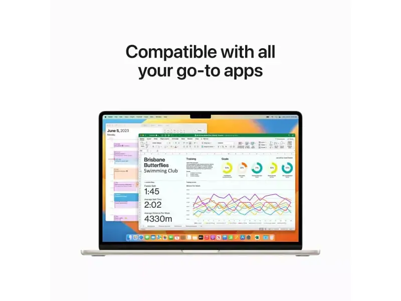 Ноутбук Apple MacBook Air 15 M2 Starlight 2023 (Z18R000PU, Z18R000SM) - фото 7
