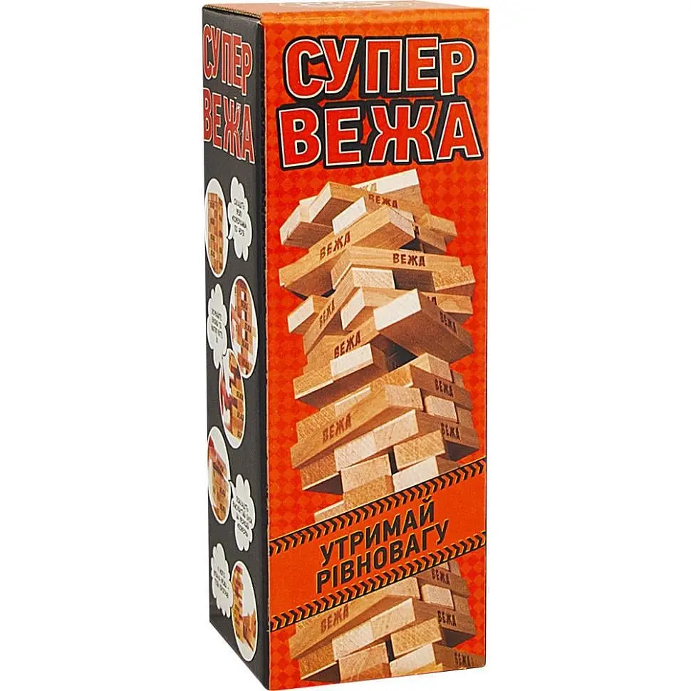 Гра настільна Arial Супер вежа Дженга (SR-113-N-1449)