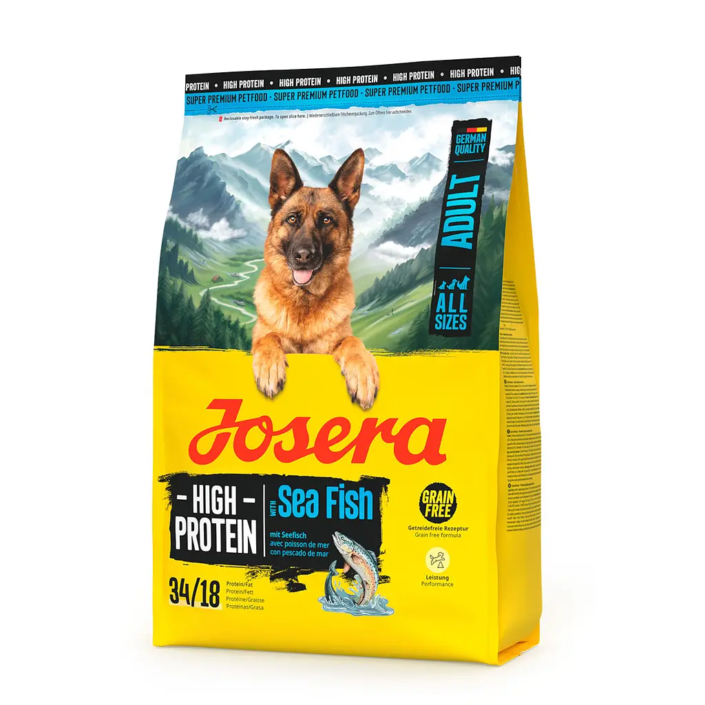 Сухий корм для собак Josera High Protein Adult з морською рибою для всіх порід 3 кг - фото 2