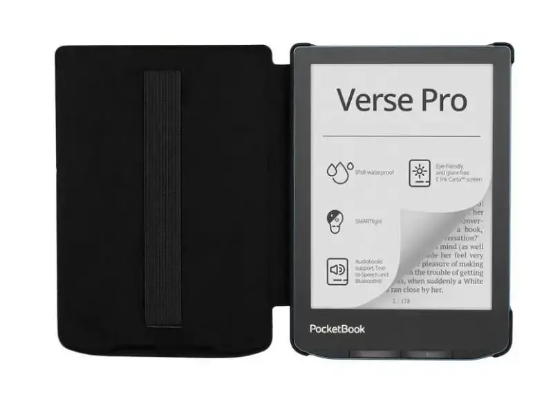Чохол до електронної книги PocketBook 619_629_634 Shell-Strap Black (SH-ST-634-BK-WW) - фото 3