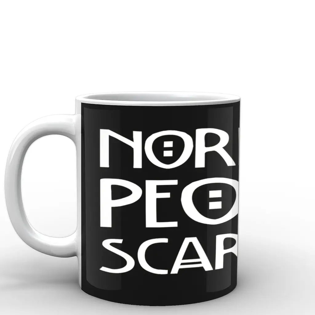 Кухоль GeekLand American Horror Story Американська Історія Жахів Normal People Scare me AH 02.012 330 мл білий - фото 2