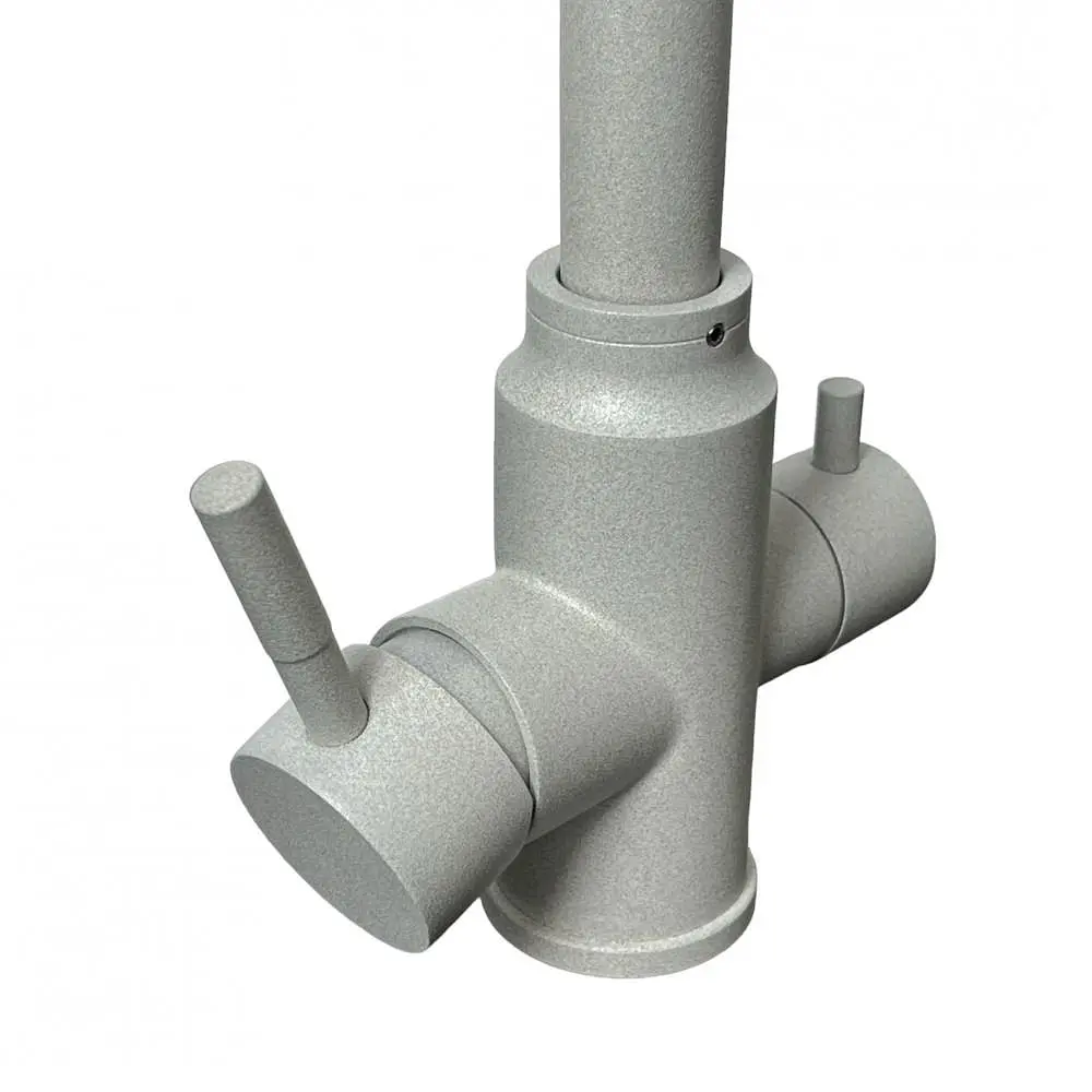 Змішувач кухонний Adamant SA-21 Light Gray - фото 3