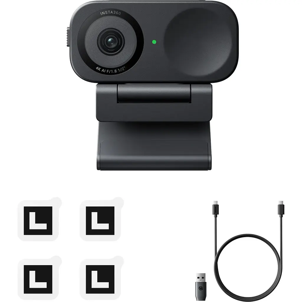 Веб-камера Insta360 Link 2C Graphite Black (CINSABNA) [119349] - фото 7