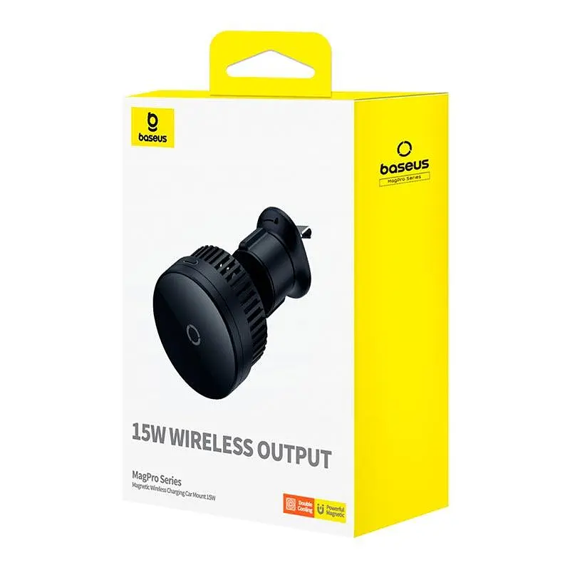 Тримач Baseus MagPro Magnetic Wireless Charging Car Mount Air Vent Version 15w - фото 2