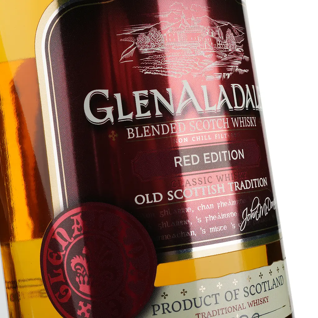 Виски GlenAladale Red Edition Blended Scotch Whisky 40% 0.5 л (ALR16662) - фото 4