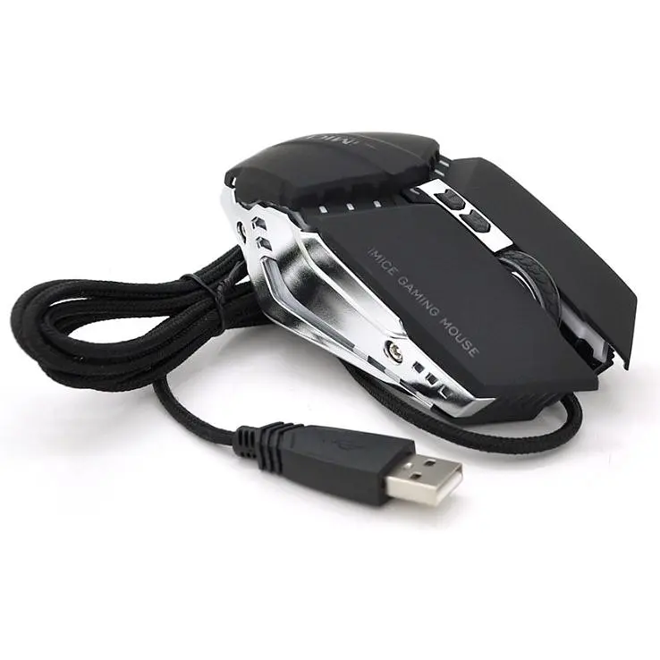 Игровая мышь iMICE T80, 7 кнопок, 3200 DPI, Led Lighting - фото 4