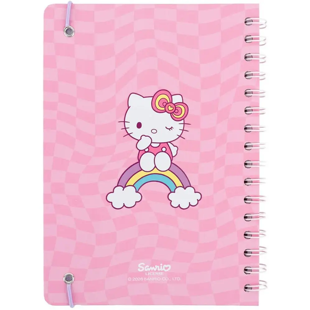 Блокнот Kite Hello Kitty А5 80 аркушів HK-1 клітка на спіралі (HK26-190-1) - фото 2