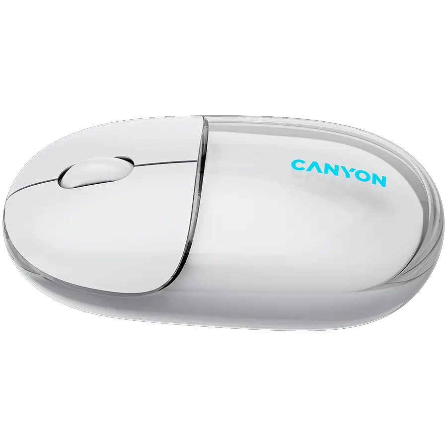 Миша Canyon OnClick 24 Білий (CNS-CMSW24W) - фото 4