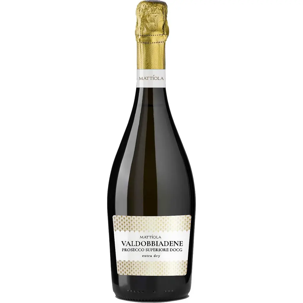 Ігристе вино Mattiola Valdobbiadene Prosecco Superiore DOCG Extra Dry 11% 0.75 л