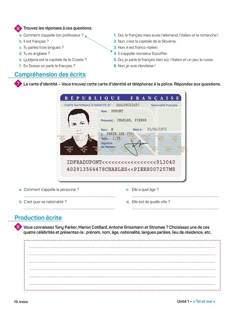 LaClasse - Niveau A1 - Cahier d'activités - фото 4