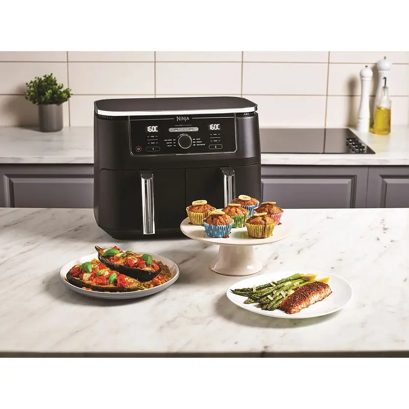 Мультипечь Ninja Air Fryer Dual Zone AF400EUWH [120888] - фото 7