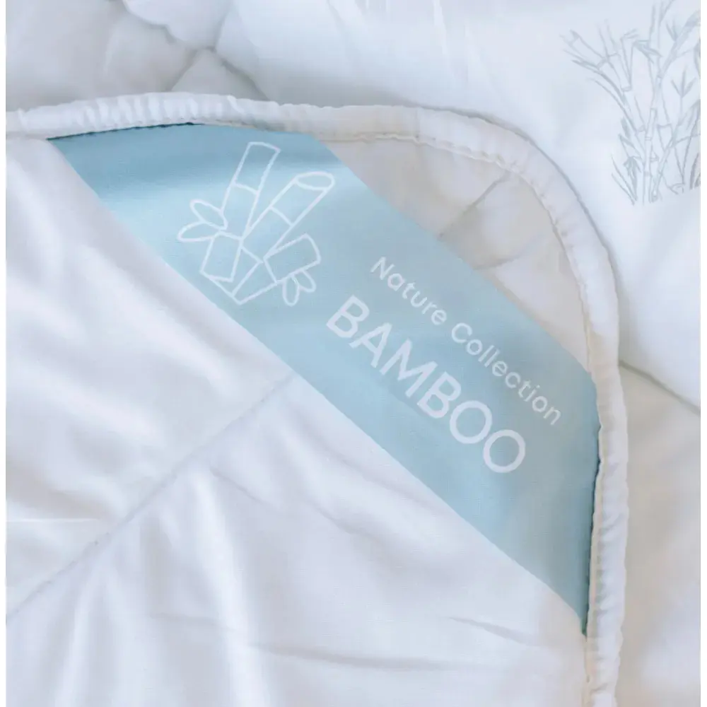 Ковдра євро ТЕП Membrana print Bamboo Summer line 1-03998-00000 210х200 см біла - фото 2