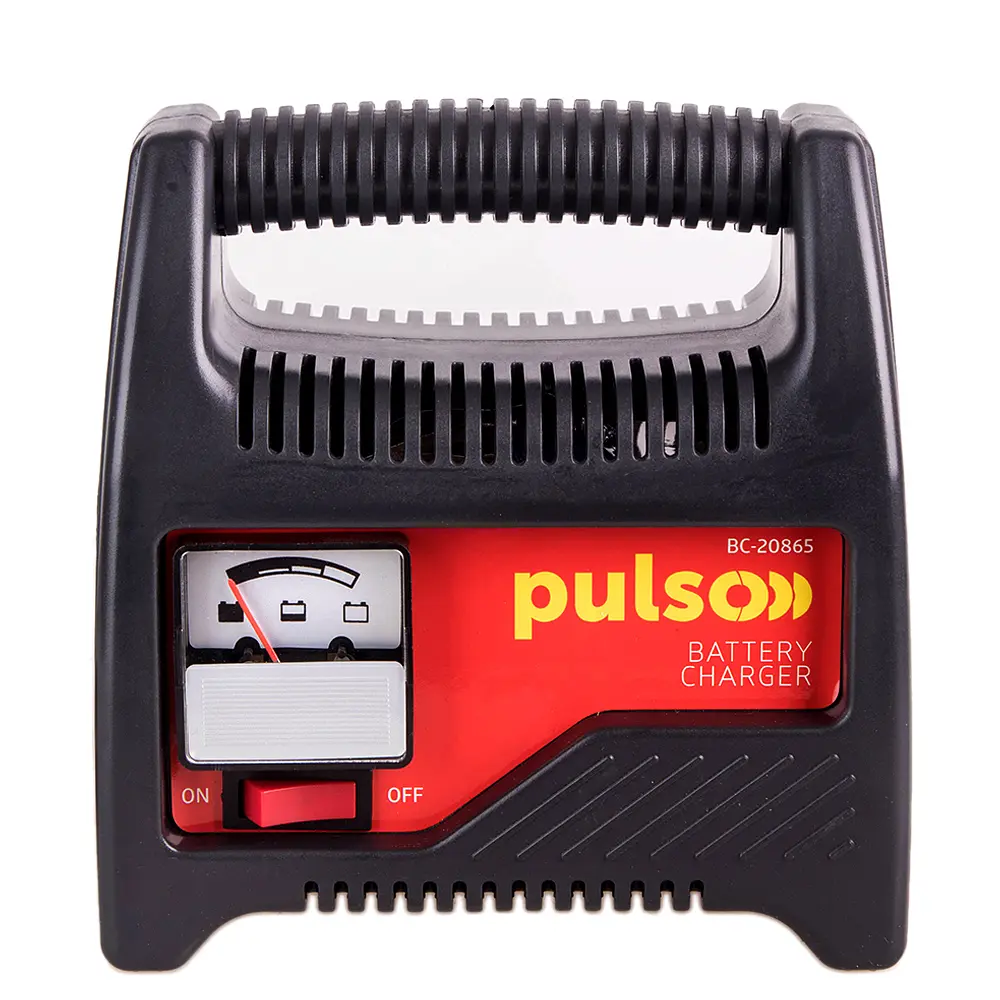 Зарядний пристрій автомобільний Pulso 12V/6A/20-80AHR (BC-20865)