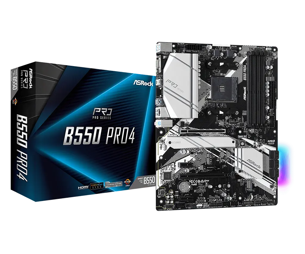 Материнська плата ASRock B550 PRO4 Socket AM4 (B550 PRO4) - фото 4