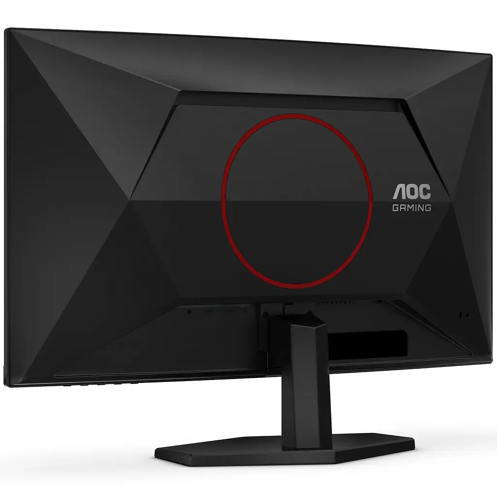Монитор AOC TFT 27" C27G42E, VA, 180 Гц, изогнутый, 2хHDMI, DP, динамики, черно-красный - фото 7