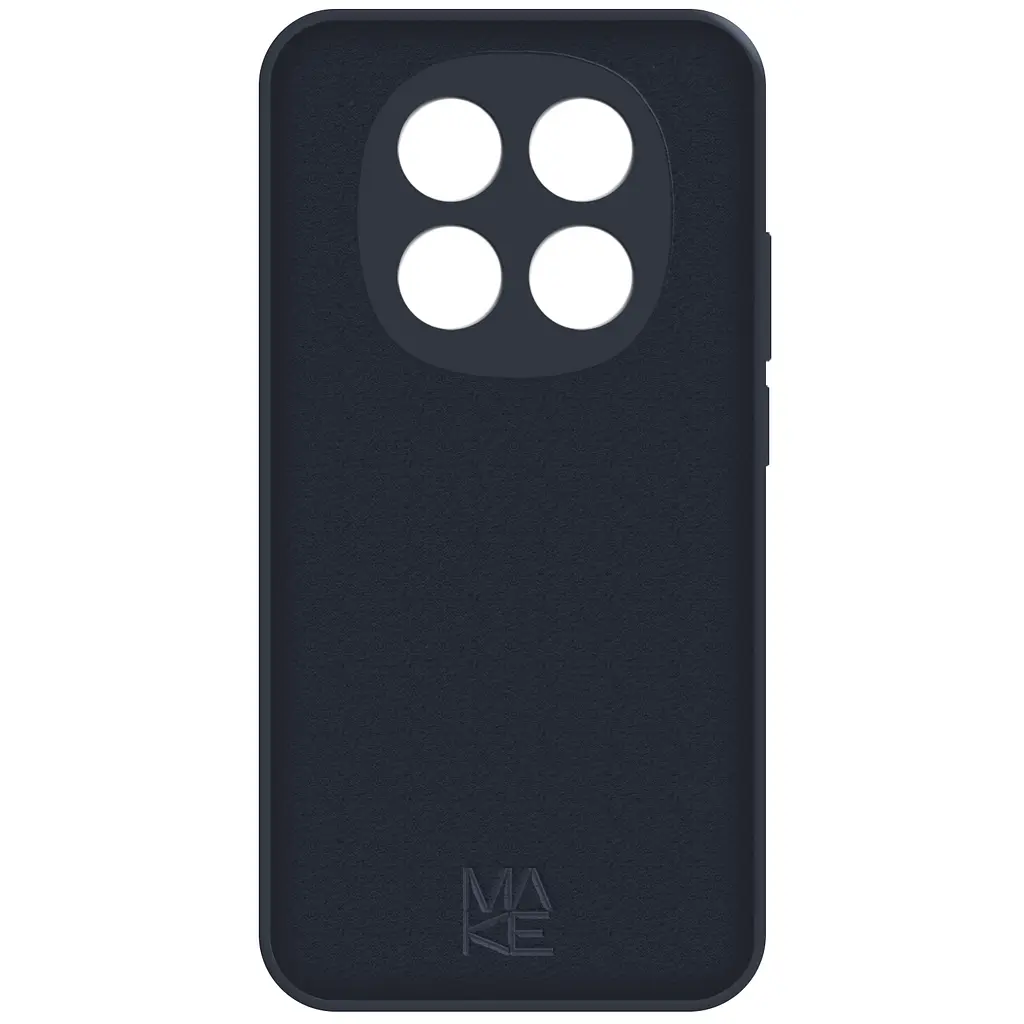Чохол MAKE Xiaomi Redmi Note 14 Pro 4G Silicone Midnight Black - фото 5
