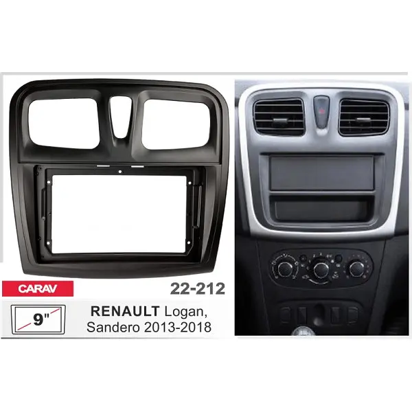 Переходная рамка Renault, Dacia Logan, Sandero Carav 22-212 - фото 5