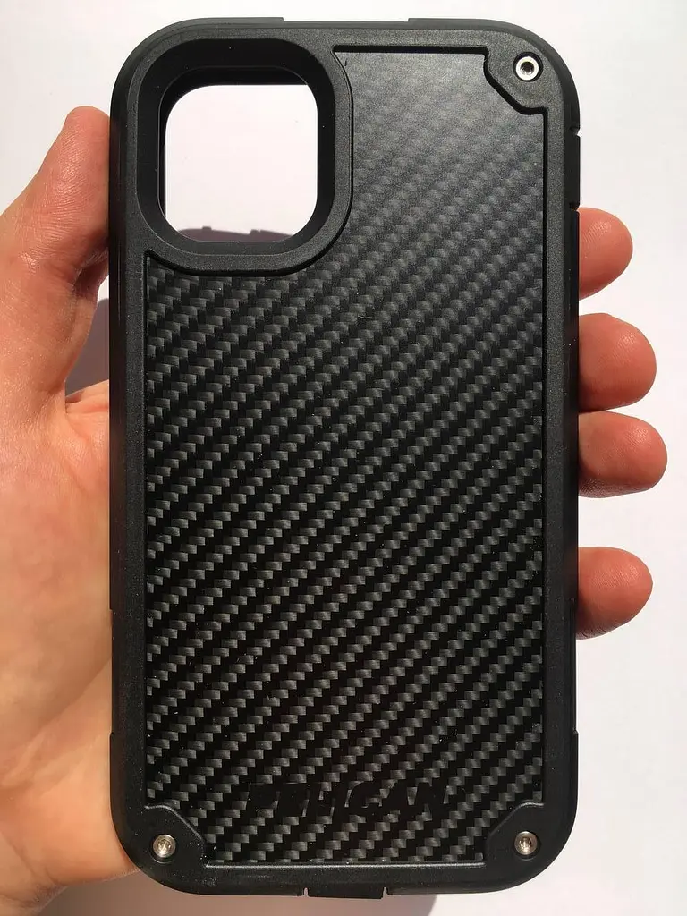 Чохол протиударний з кліпсою Pelican Shield Kevlar для iPhone 11 (6.1") Black - фото 8