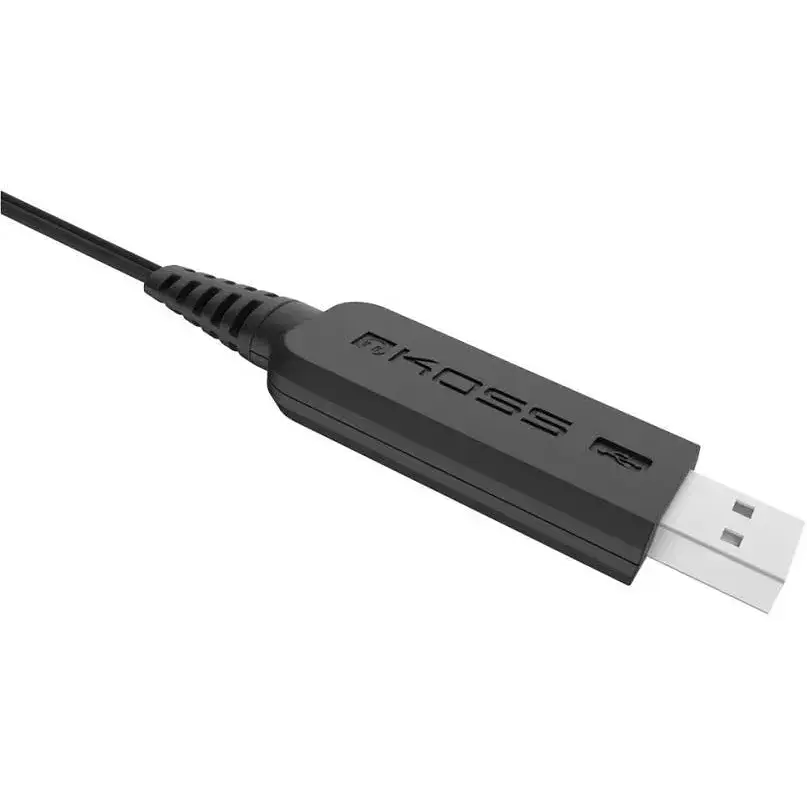 Навушники з мікрофоном Koss CS300 USB Black (194283.101) - фото 5
