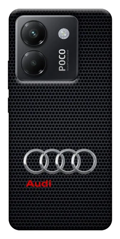 TPU чохол Demsky Audi logo для Xiaomi Poco M7 Pro 5G