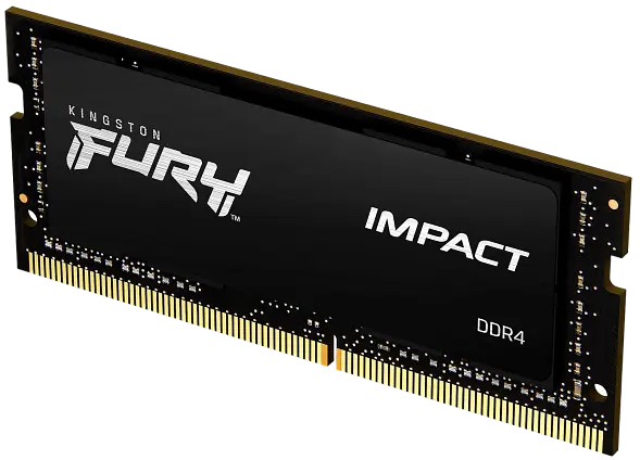 Оперативна пам'ять Kingston Fury 32GB SODIMM DDR4 3200MHz Impact Black (KF432S20IB/32)