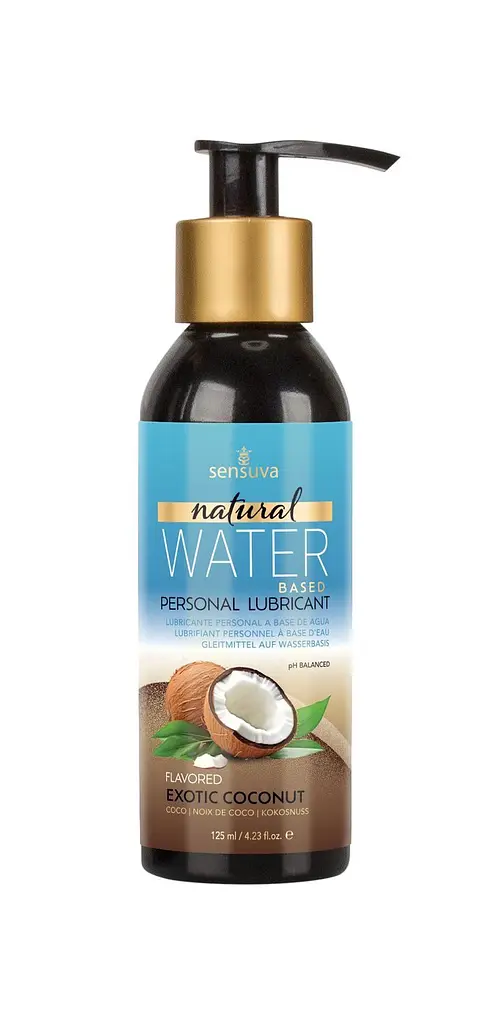 Лубрикант на водній основі Sensuva Natural Water-Based Exotic Coconut, 125 мл