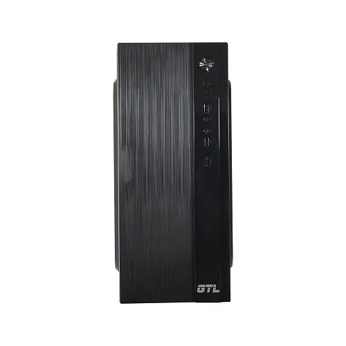 Корпус GTL T1651 Black, без БП, Mini Tower, Micro ATX/Mini ITX, 2xUSB 2.0, 370x176x410 мм, 0.4 мм, 2.6 кг - фото 4