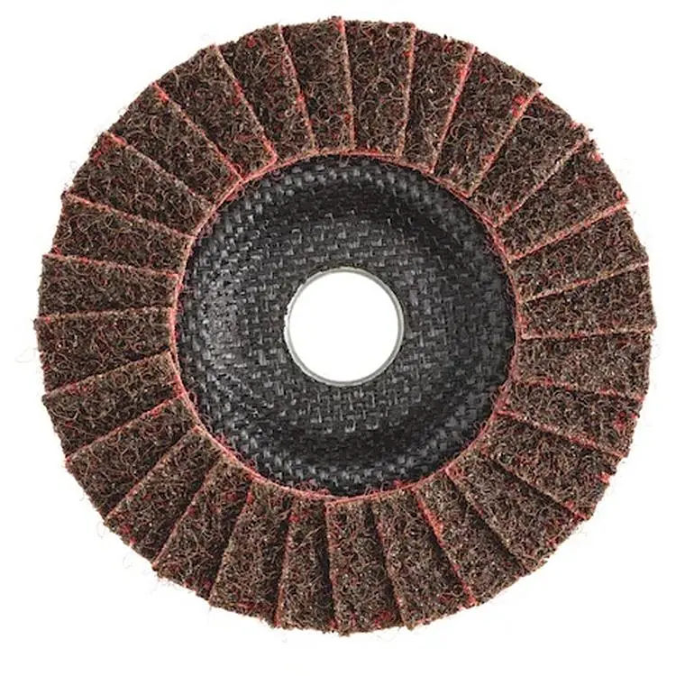 Диск пелюстковий Wurth Red Perfect 3D Coarse Zebra флісовий D125 22.23 мм (0585710320) - фото 3