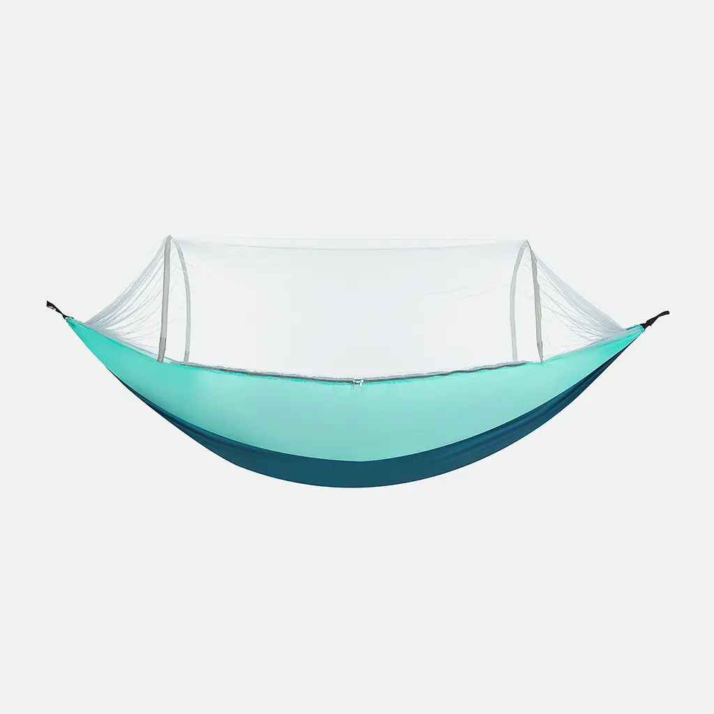 Гамак с антимоскидной сеткой Xiaomi ZaoFeng HW070202, 270 x140 см бирюзовый - фото 2