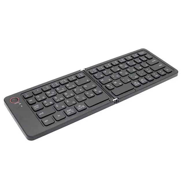 Клавіатура блютуз складна Folding Wireless Keyboard B023, міні бездротова, для телефону, планшета і ПК - фото 6