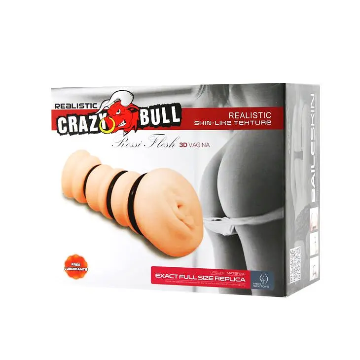 Мастурбатор Crazy Bull Rossi Flesh (телесный) - фото 7