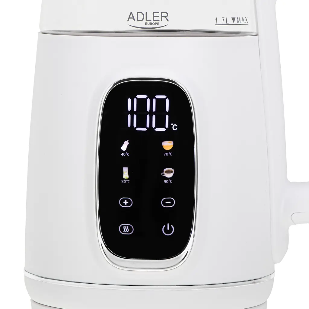Електрочайник Adler AD 1305 WS 1.7 л Білий (118466576) - фото 3