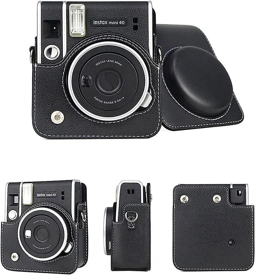 Чехол для фотоаппарата Fujifilm Instax Mini 40 Черный - фото 7