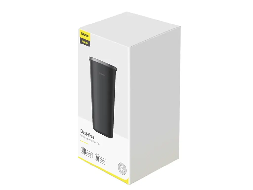 Автомобільний сміттєвий бак Baseus Dust-free Trash Can чорний (CRLJT-A01) - фото 3
