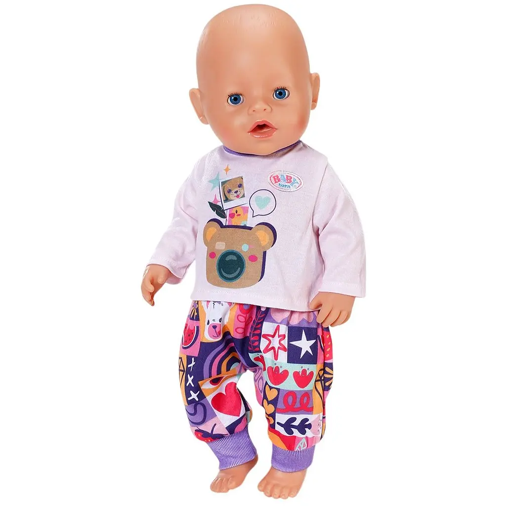 Набір одягу для ляльки Baby Born Миле ведмежатко 43 см (837290) - фото 4
