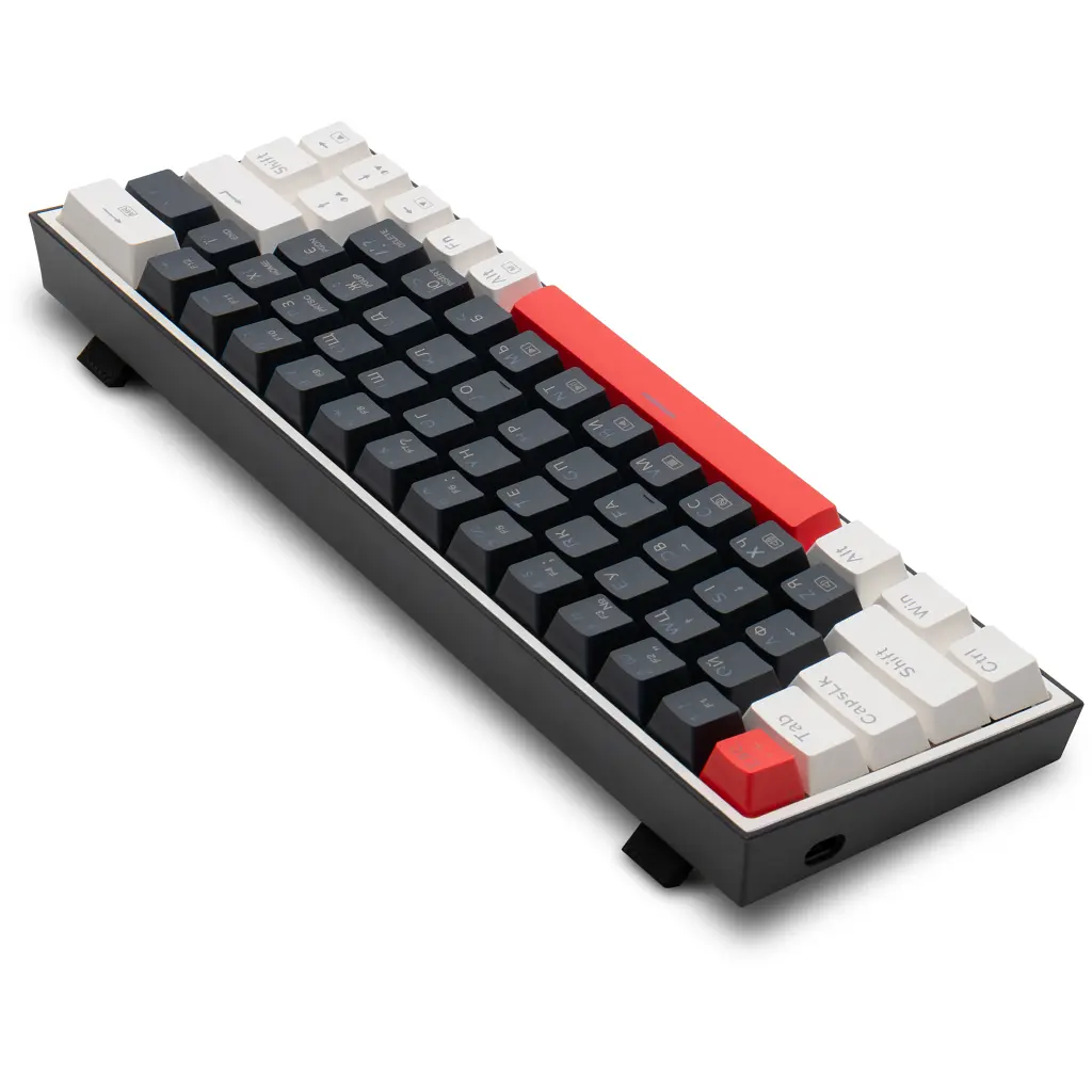 Клавіатура Thunderobot K63 RGB Red Switch USB UA Black (6932066313456) - фото 7