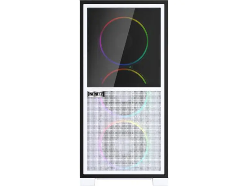 Корпус 1stPlayer IF8-WH-4FO7-14-W White - фото 4