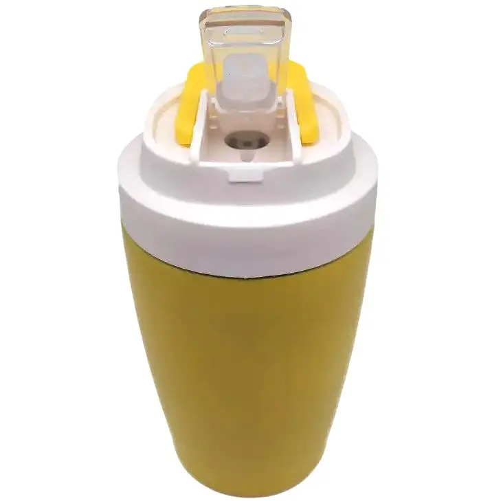 Термочашка Krauzer нержавіюча сталь 350 мл жовта (89-350 Yellow) - фото 2