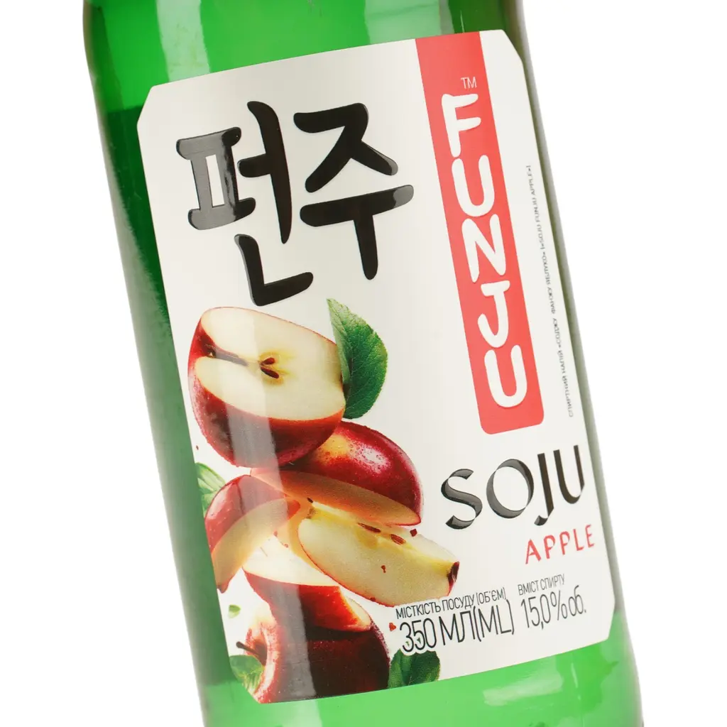 Соджу FUNJU Apple 15% 0.35 л  - фото 5