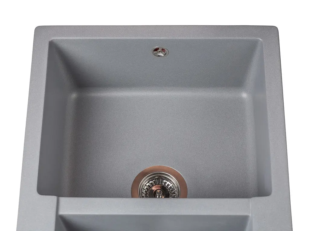 Кухонна мийка гранітна Miraggio LaPas gray 786x489x203 00208006, Сірий - фото 4