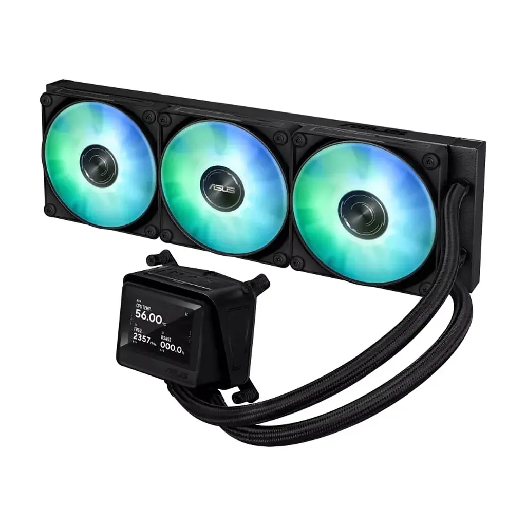 Система жидкостного охлаждения ASUS Max Gaming LC 360 ARGB LCD Black (90RC01G1-B0EAY0) - фото 3