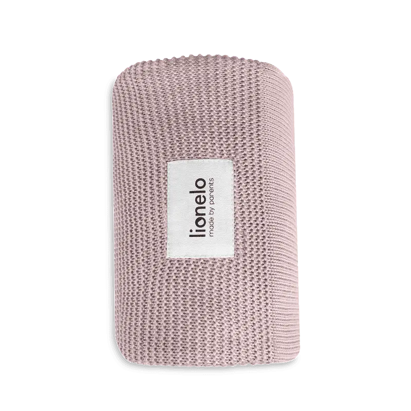 Ковдра Lionelo Bamboo Blanket Pink 100х75 см рожева (LO-BAMBOO BLANKET PINK) - фото 4