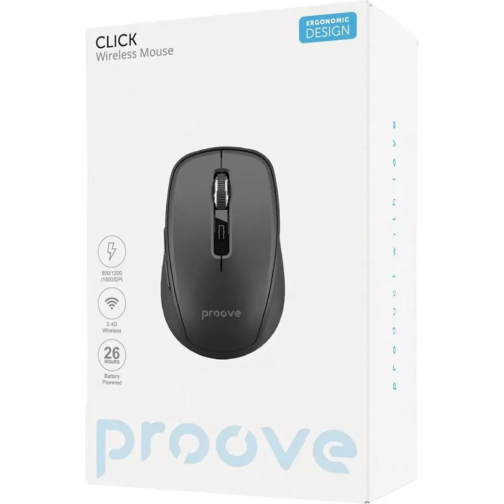 Миша Proove Click Black (WMCL00000001) [113940] - фото 5